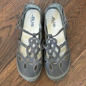 Jambu JBU Memory Foam Grey Women's Gorpcore Hiking Water Shoes Outdoor Size 10